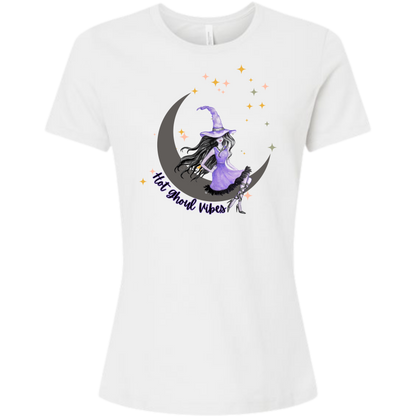 HP - Hot Ghoul Vibes - Women's Relaxed Fit Tee - Neutrals