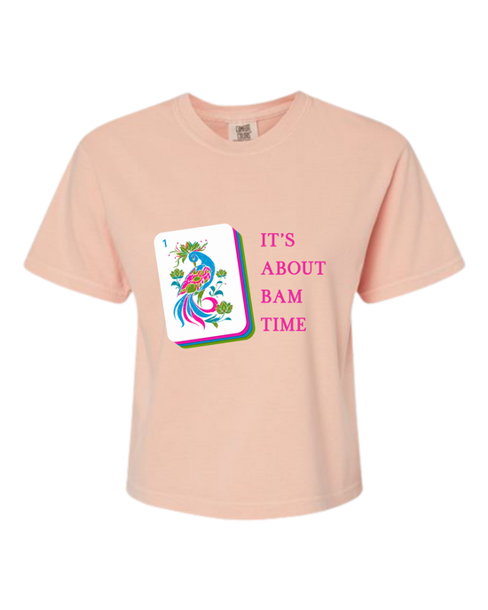 It's About Bam Time - Comfort Colors - Boxy T - Assorted Colors