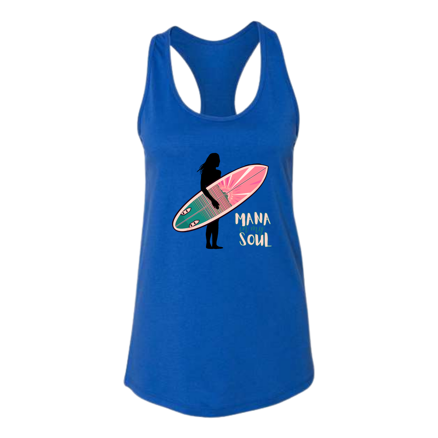 Mana in My Soul - Bella+Canvas - Women's Jersey Racerback Tank