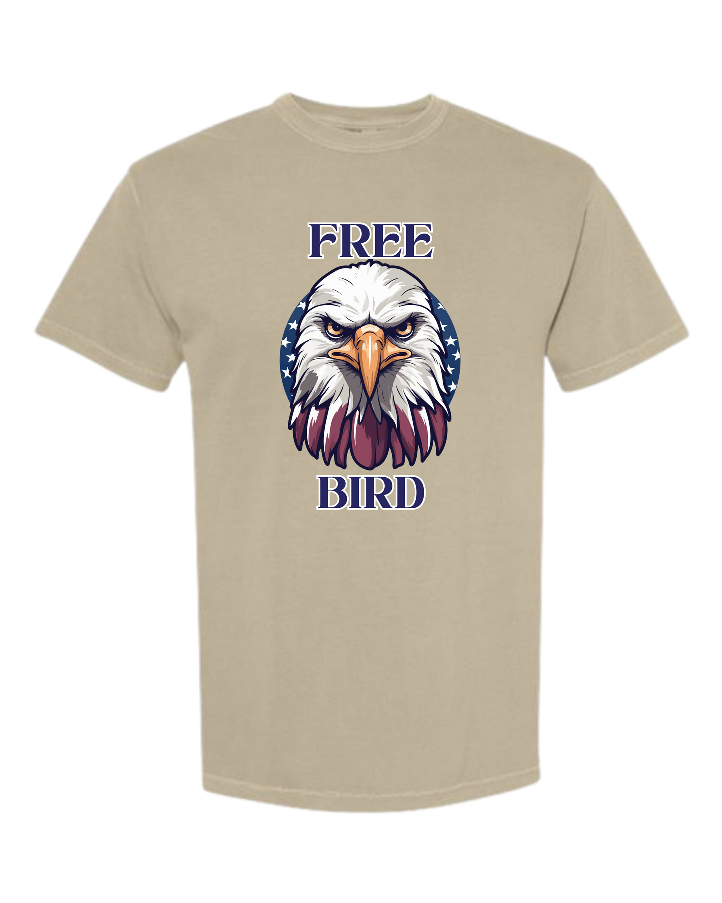 Free Bird - Comfort Colors - Heavyweight Unisex Tee - Neutral Colors