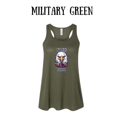 PP - Free Bird - Women's Flowy Racerback Tank