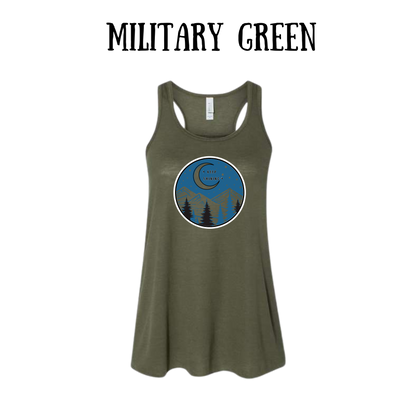 CP - Keep Shining - Women's Flowy Racerback Tank