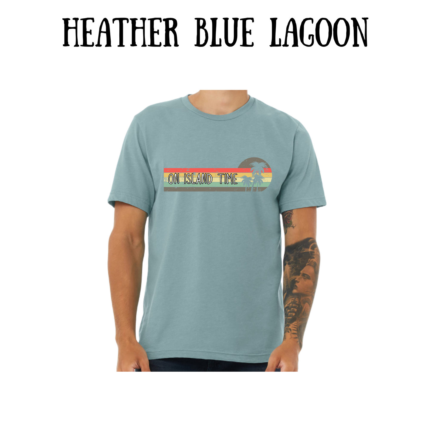 VP - On Island Time - Unisex Tee - Blues