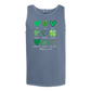 Galatians 5 - St Patrick's Day - Comfort Colors - Unisex Tank - Neutral Colors & Blues