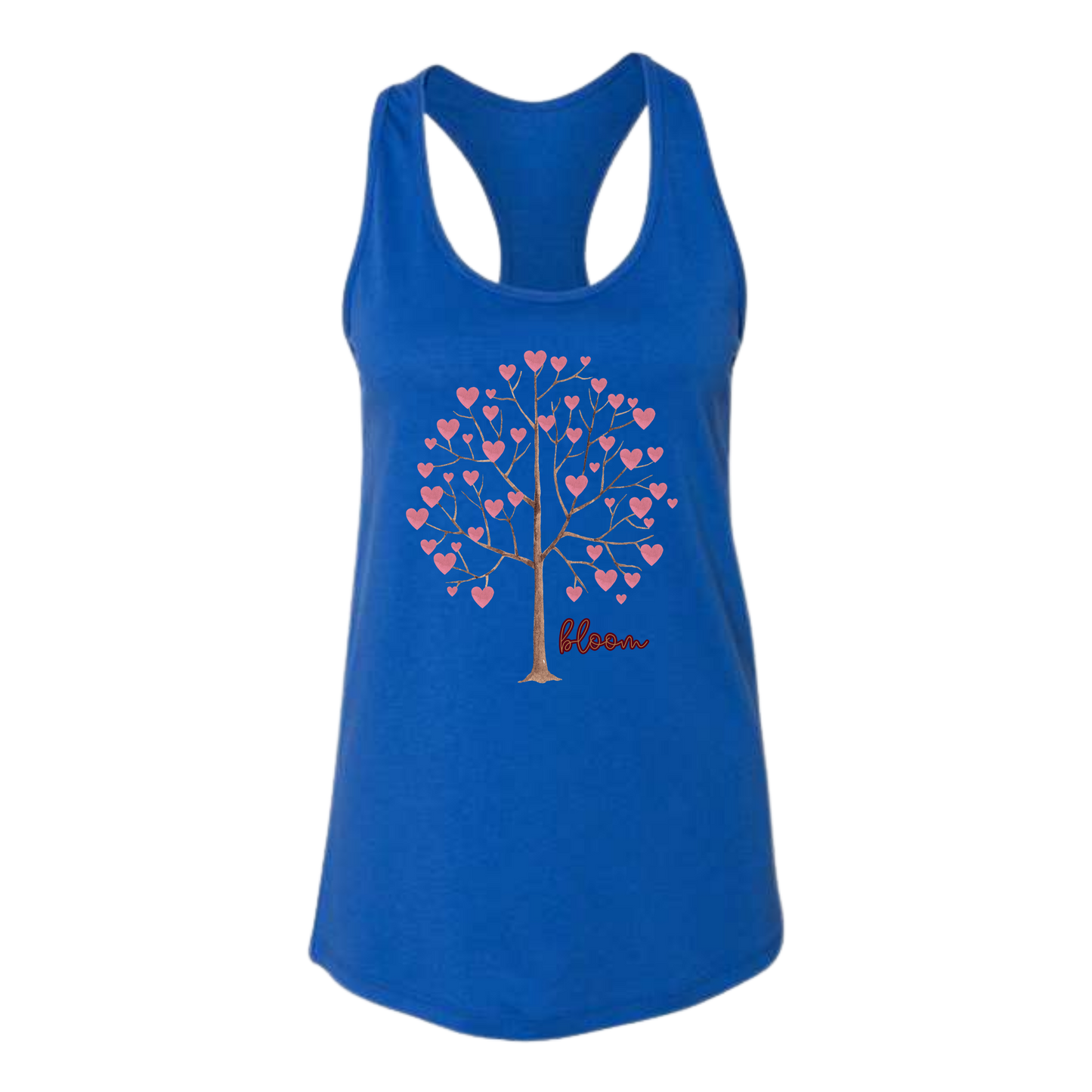 Bloom - Bella+Canvas - Women's Jersey Racerback Tank