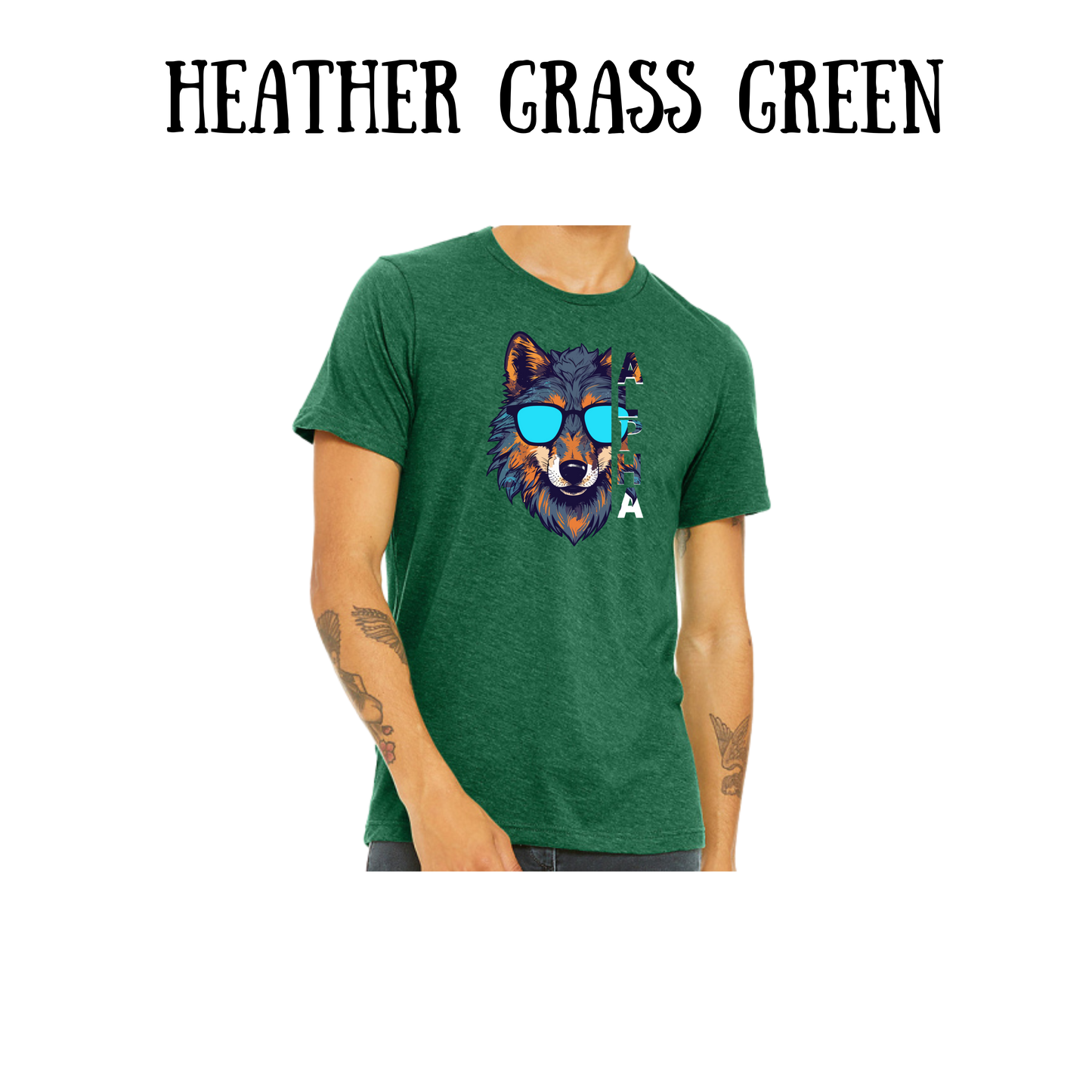 BP - Alpha - Unisex Tee - Greens