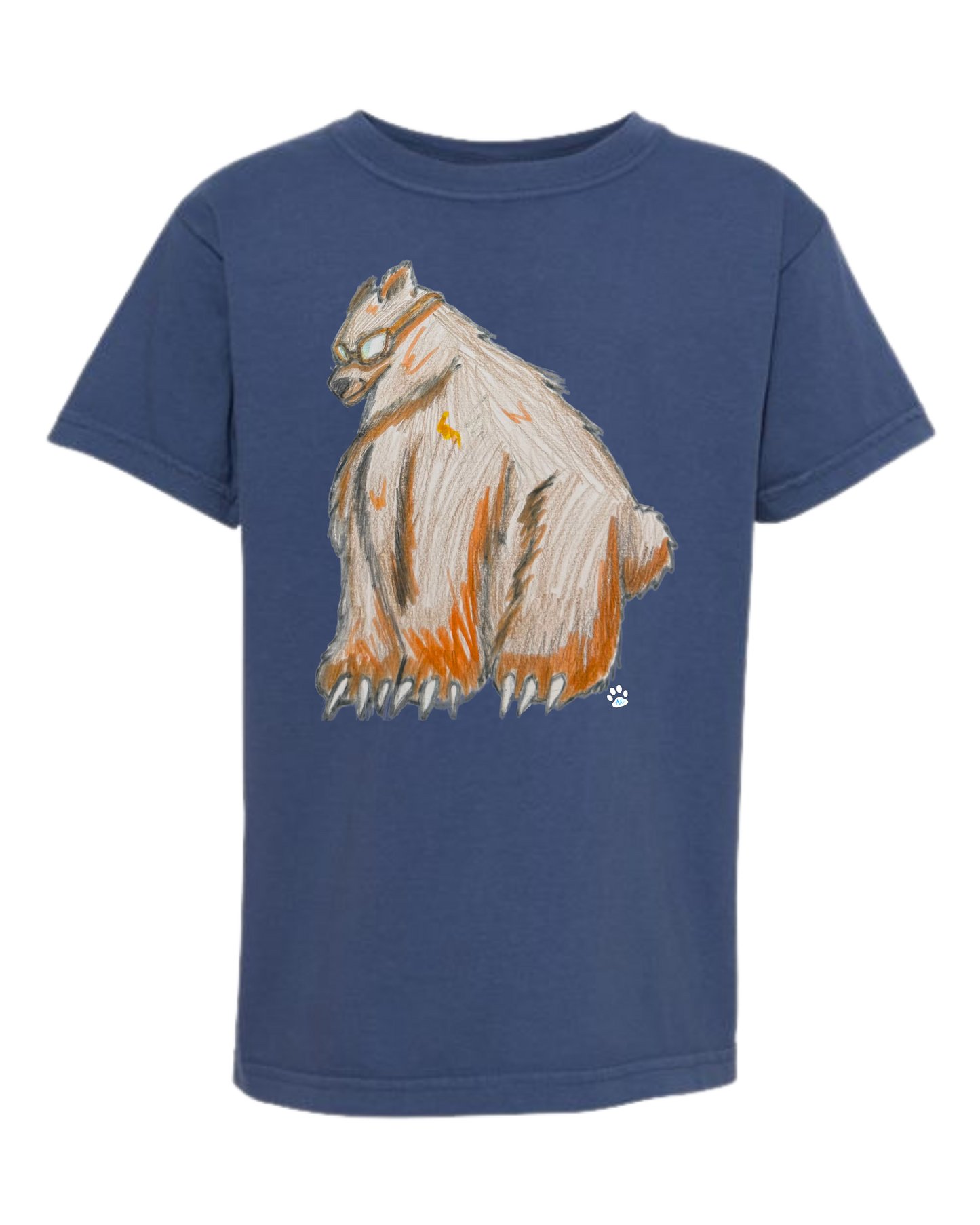 Muscle Bear - Comfort Colors - Heavyweight Youth Tee - Neutral Colors & Blues