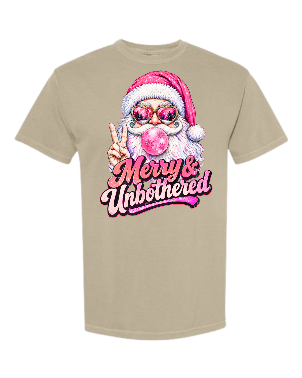 Merry & Unbothered - Comfort Colors - Heavyweight Unisex Tee - Neutrals