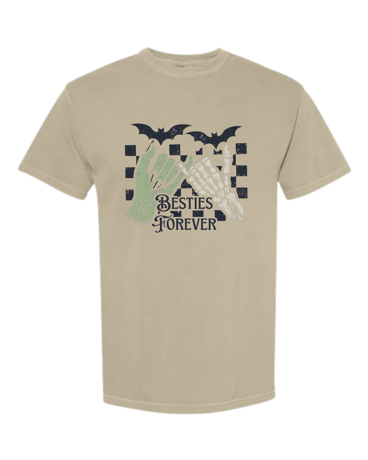 Besties Forever - Comfort Colors - Heavyweight Unisex Tee - Neutral Colors