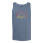 Sunsets & No Regrets - Comfort Colors - Unisex Tank - Neutral Colors & Blues