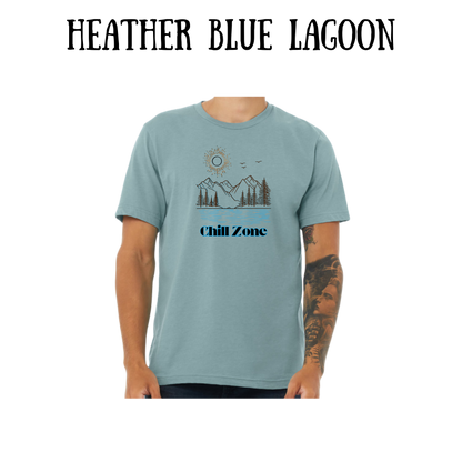 CP - Chill Zone - Unisex Tee - Blues