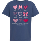 Galatians 5 - Valentines - Comfort Colors - Heavyweight Youth Tee - Neutral Colors & Blues