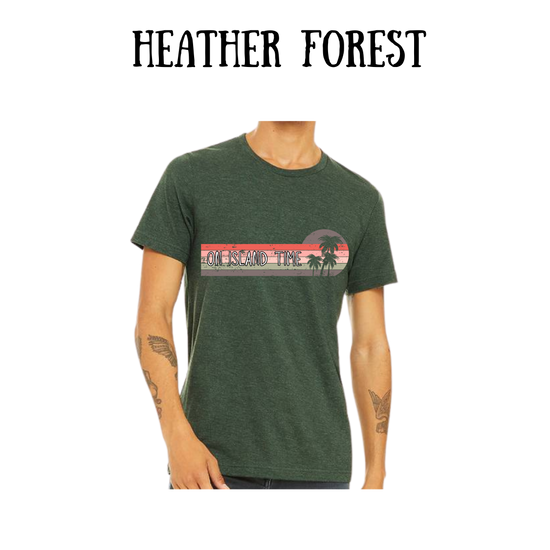 VP - On Island Time - Unisex Tee - Greens