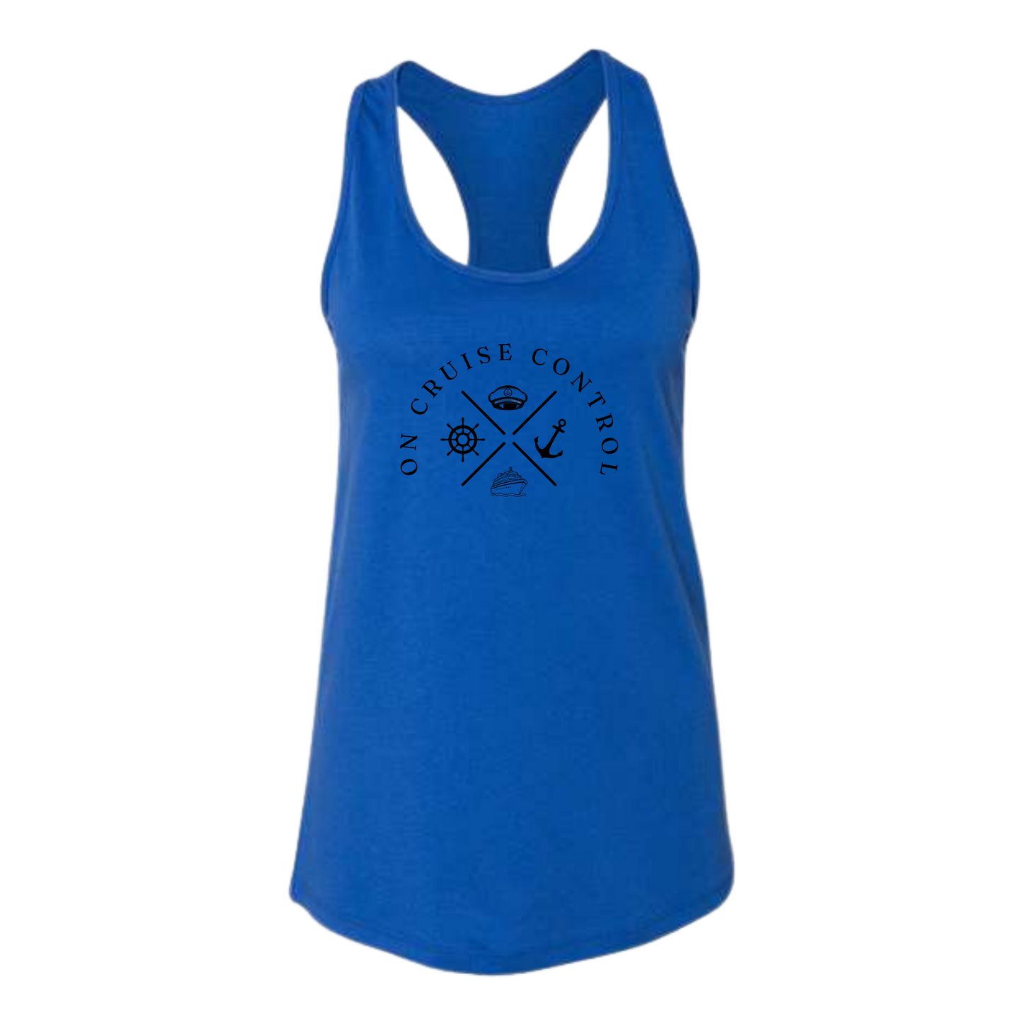 On Cruise Control - Bella+Canvas - Women's Jersey Racerback Tank