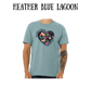 The World is a Better Place With YOU in it - Unisex Tee - Blues