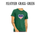 PP - One Nation One Heart - Unisex Tee - Greens