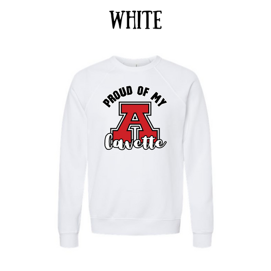 AFHS Cavettes - Sponge Fleece Raglan Sweatshirt - Neutrals
