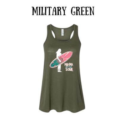 VP - Mana in My Soul - Women's Flowy Racerback Tank