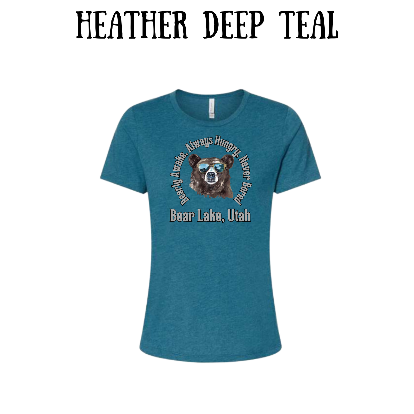 CP - Bear Lake Utah - Women's Relaxed Fit Tee - Assorted Colors