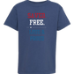 Saved. Free. Loud & Proud - Comfort Colors - Heavyweight Youth Tee - Neutral Colors & Blues