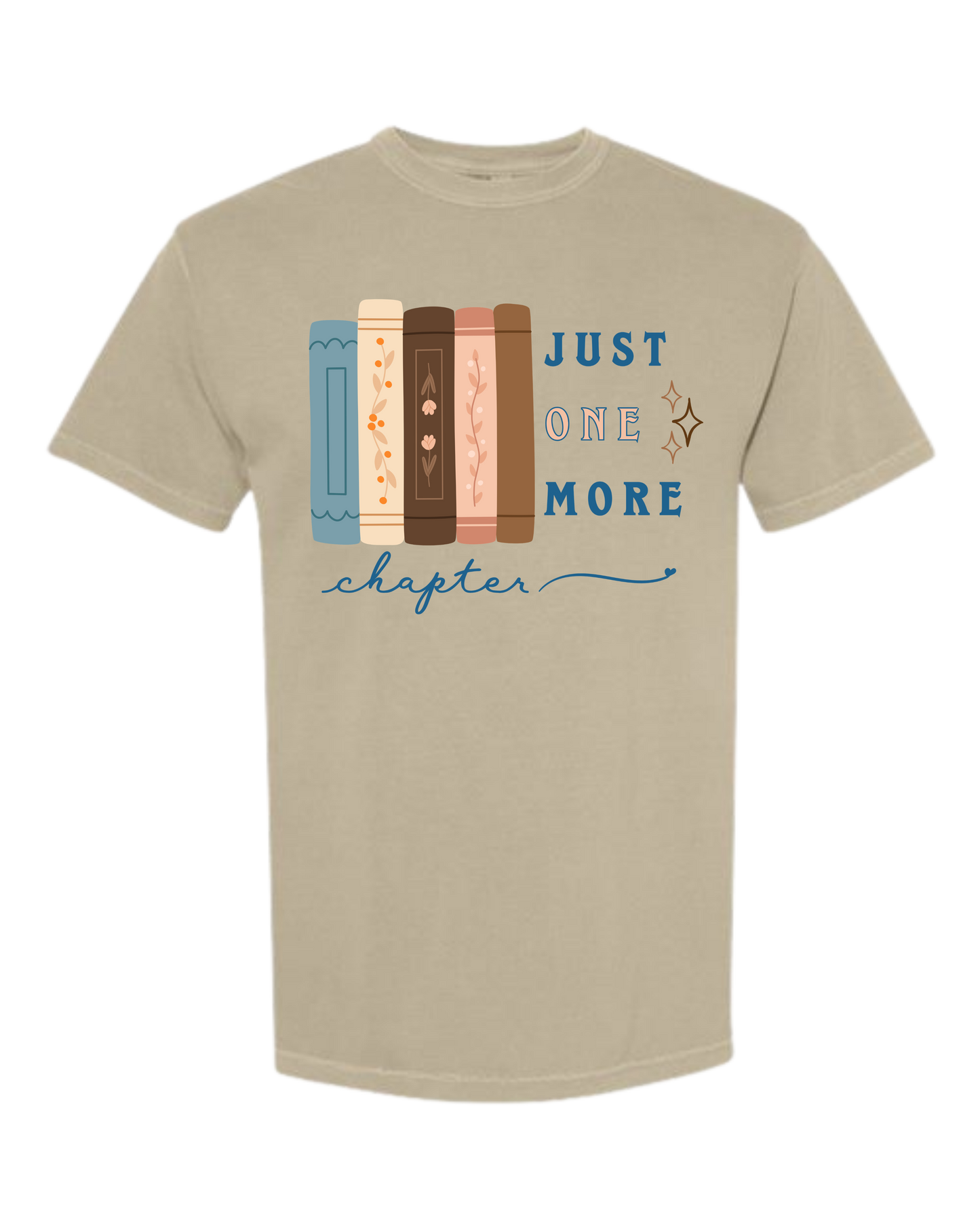 Just One More Chapter - Comfort Colors - Heavyweight Unisex Tee - Neutrals