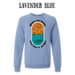 CP - Where We Listen and Don't Judge - Sponge Fleece Raglan Sweatshirt - Blues, Purples