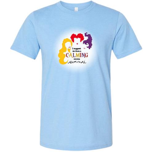 Calming Circle - Unisex Tee - Blues
