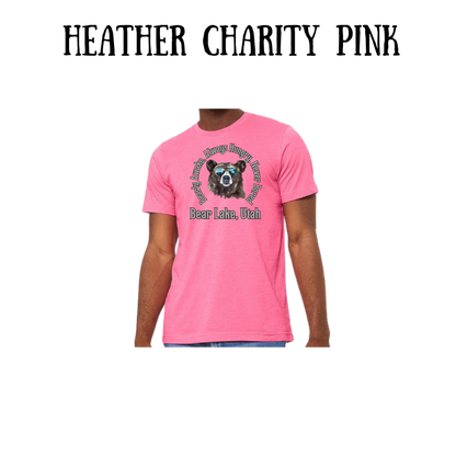 CP - Bear Lake Utah - Unisex Tee - Pinks, Purples, Neutrals