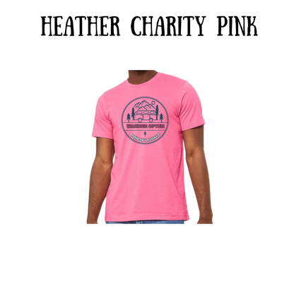 CP - Wander Often - Unisex Tee - Pinks, Purples, Neutrals
