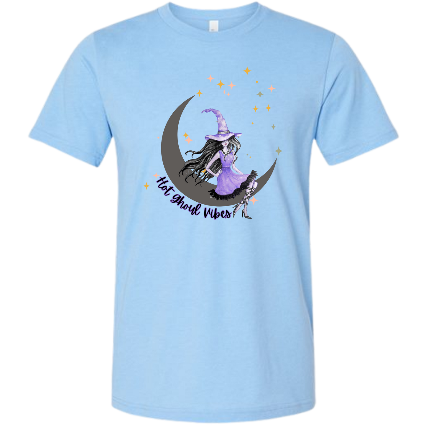 HP- Hot Ghoul Vibes - Unisex Tee - Blues