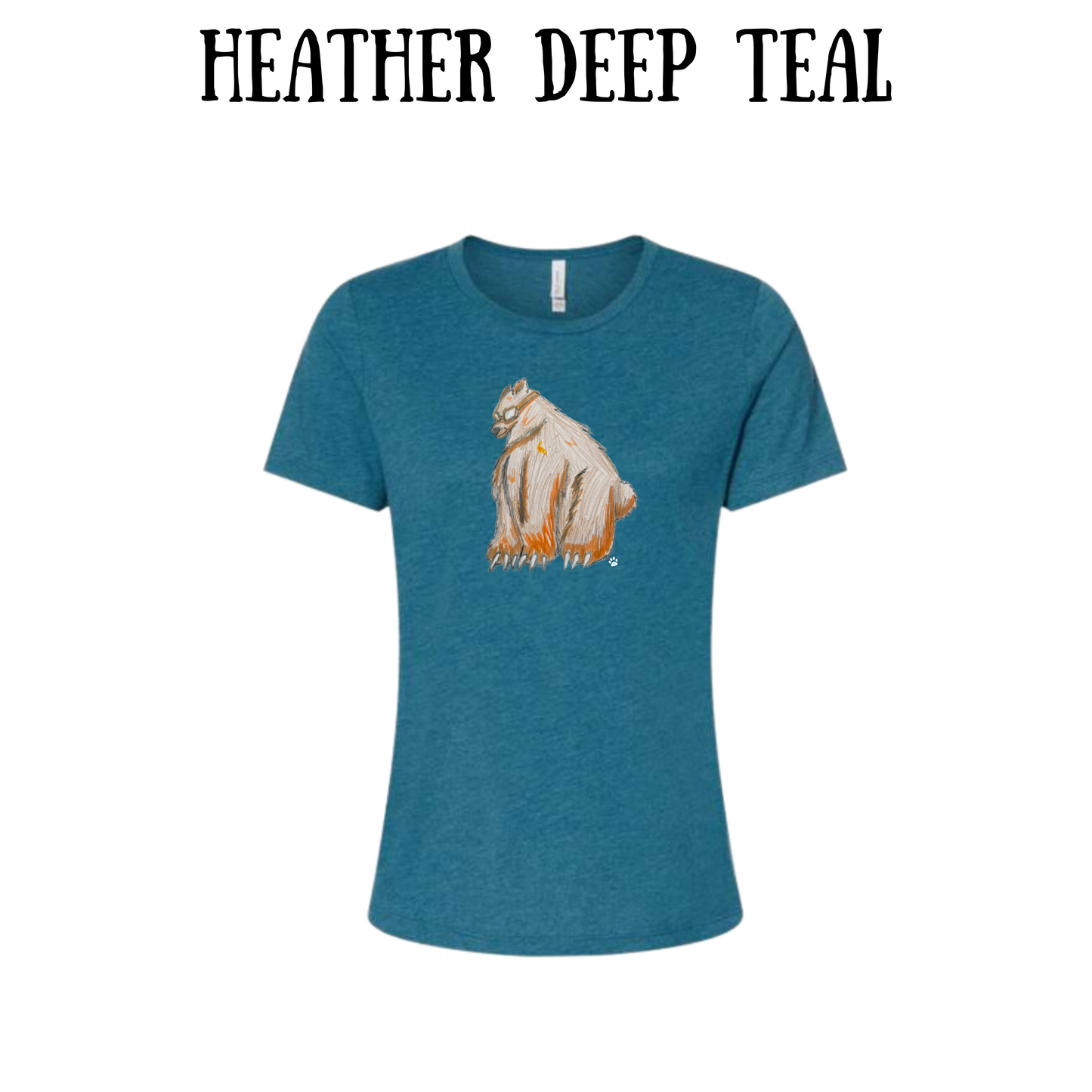 AC - Muscle Bear - Women's Relaxed Fit Tee - Assorted Colors