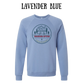 CP - Wander Often - Sponge Fleece Raglan Sweatshirt - Blues, Purples