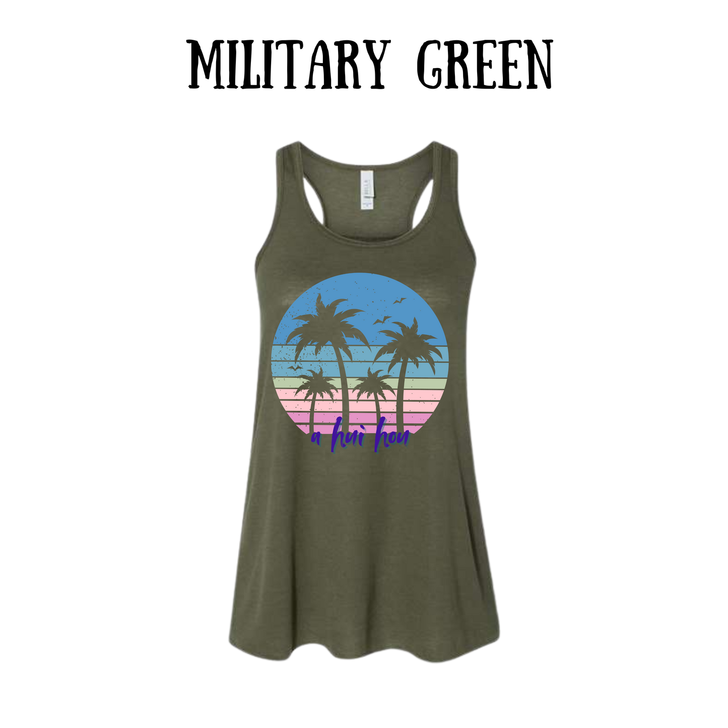 VP - A Hui Hou - Women's Flowy Racerback Tank