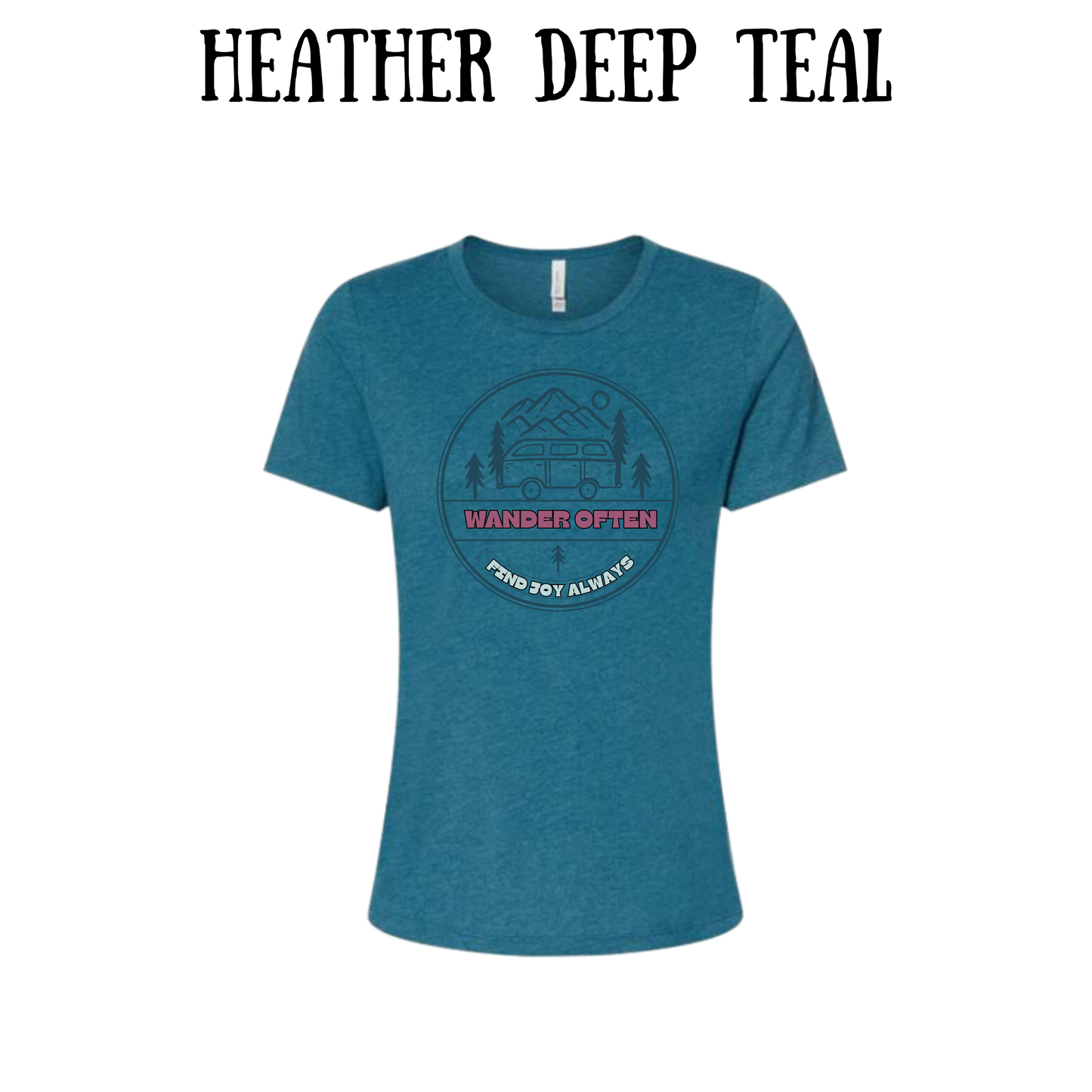 CP - Wander Often - Women's Relaxed Fit Tee - Assorted Colors