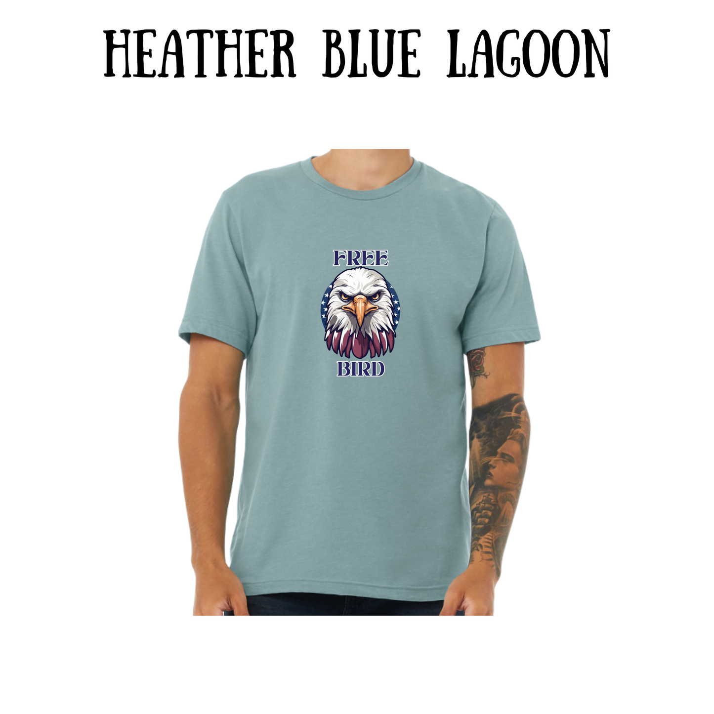PP - Free Bird - Unisex Tee - Blues