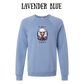 PP - Free Bird - Sponge Fleece Raglan Sweatshirt - Blues, Purples