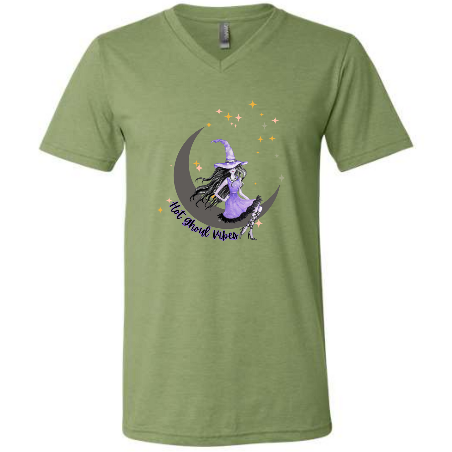 Hot Ghoul Vibes - Unisex V-Neck - Assorted Colors