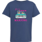 Get in Loser We're Playing Mahjong - Comfort Colors - Heavyweight Youth Tee - Neutral Colors & Blues