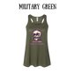 PP - Lovin' Life As A Free Bird - Women's Flowy Racerback Tank
