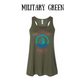 VP - Passenger Princess - Women's Flowy Racerback Tank