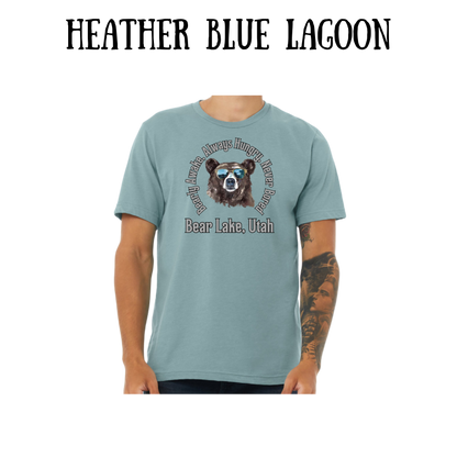 CP - Bear Lake Utah - Unisex Tee - Blues