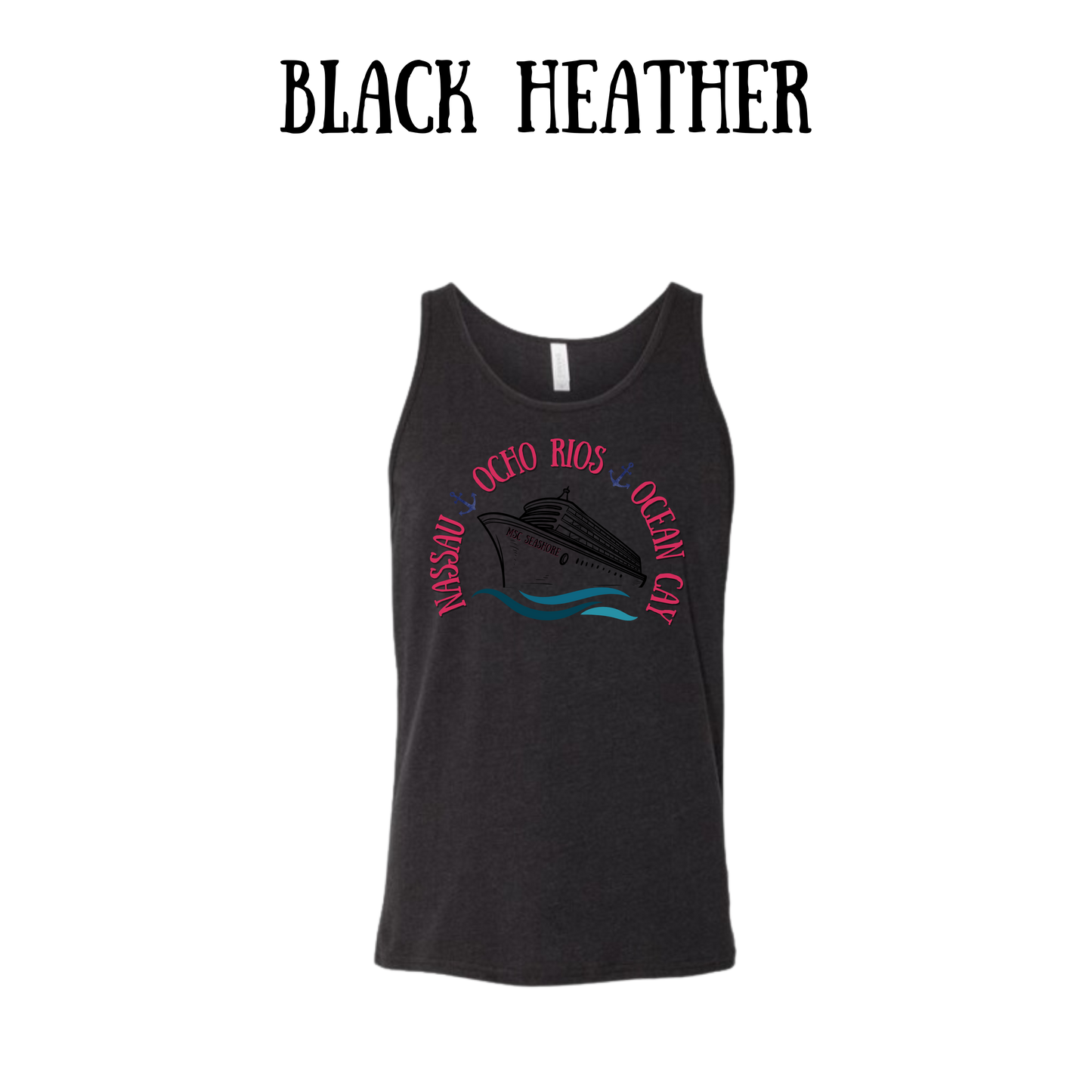 VP - MSC Seashore - Unisex Tank