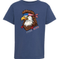 Rockin Free Bird - Comfort Colors - Heavyweight Youth Tee - Neutral Colors & Blues
