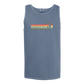 On Island Time - Comfort Colors - Unisex Tank - Neutral Colors & Blues