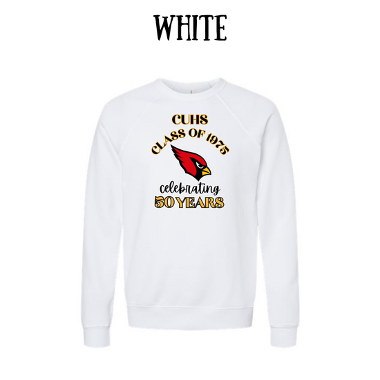 CUHS celebrating  - Sponge Fleece Raglan Sweatshirt - Neutrals