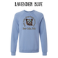 CP - Bear Lake Utah - Sponge Fleece Raglan Sweatshirt - Blues, Purples