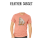 AC - Muscle Bear - Unisex Tee - Yellows, Oranges, Reds