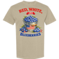 Red, White, And Blueberries - Comfort Colors - Heavyweight Unisex Tee - Neutral Colors