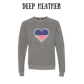 PP - One Nation One Heart - Sponge Fleece Raglan Sweatshirt - Greens, Neutrals