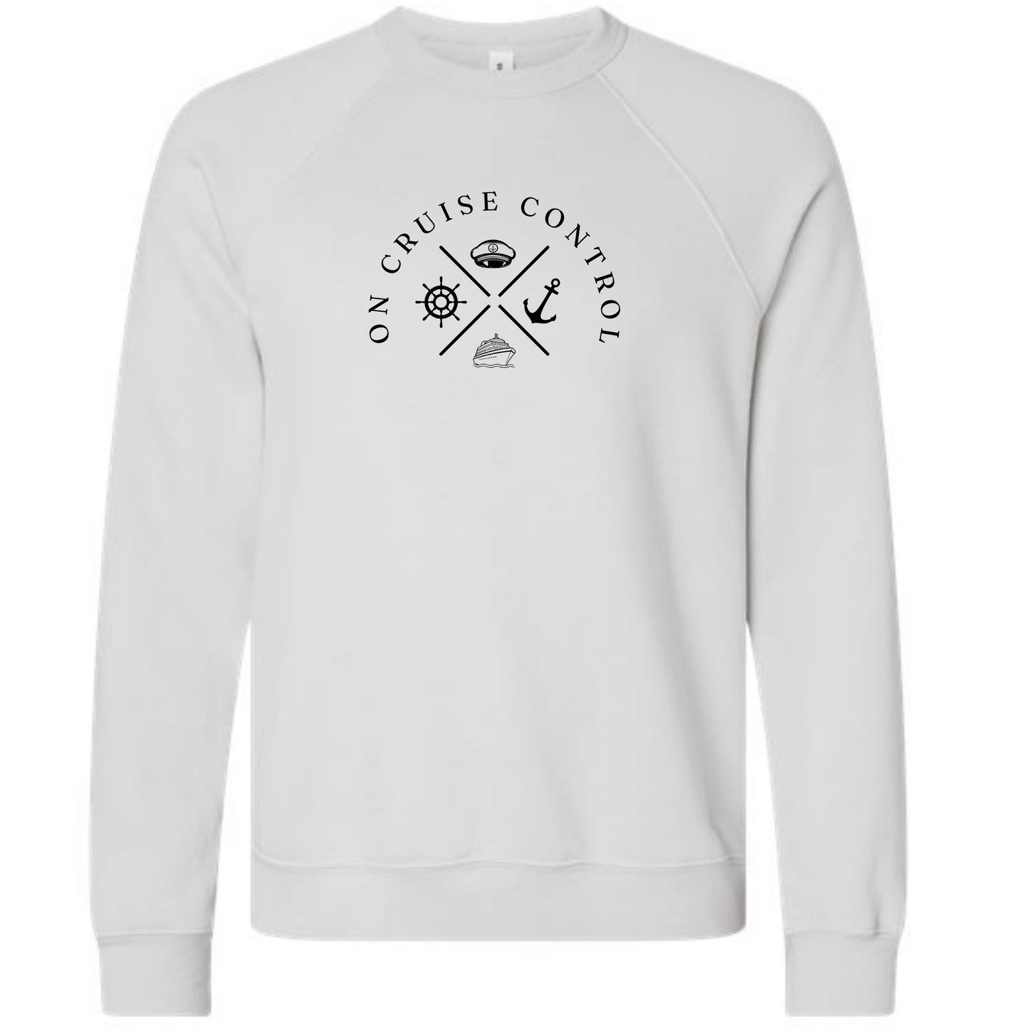 On Cruise Control - Sponge Fleece Raglan Sweatshirt - Assorted Colors